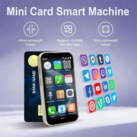 Dual SIM Android Phone showcasing ultra-lightweight design and versatile app support for everyday use.