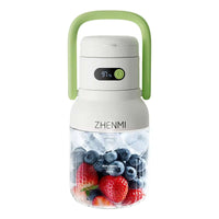 Portable Blender – 33oz Juicer Cup with 500ml Blending Jar, USB-C Rechargeable, 18000 RPM Ice Crushing for Smoothies & Gym