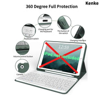 Bluetooth Keyboard Case for iPad 10th11th Gen & Air
