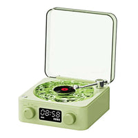 mini Bluetooth speaker with retro design and white noise functionality.