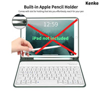 Bluetooth Keyboard Case for iPad 10th11th Gen & Air