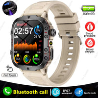 Men Smartwatch with Flashlight 2025 – 1.81" HD Bluetooth Call Smart Watch, IP68 Waterproof Fitness Clock for Android & iOS
