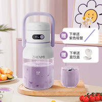 Portable Blender – 33oz Juicer Cup with 500ml Blending Jar, USB-C Rechargeable, 18000 RPM Ice Crushing for Smoothies & Gym