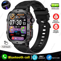 Men Smartwatch with Flashlight 2025 – 1.81" HD Bluetooth Call Smart Watch, IP68 Waterproof Fitness Clock for Android & iOS
