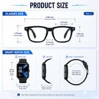 AI Smart Bluetooth Glasses