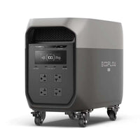 DELTA 3 Max Portable Power Station 2048Wh – Solar Generator with 3400W X-Boost, LiFePO4 Battery, 0-80% in 1.13Hr for Home Backup & RV