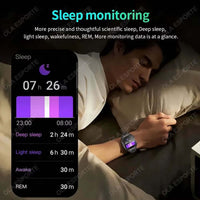 Men Smartwatch with Flashlight 2025 – 1.81" HD Bluetooth Call Smart Watch, IP68 Waterproof Fitness Clock for Android & iOS