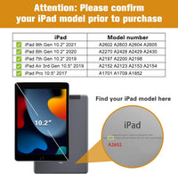 iPad 10.2 case 9th generation compatibility chart for confirming iPad models before purchase.