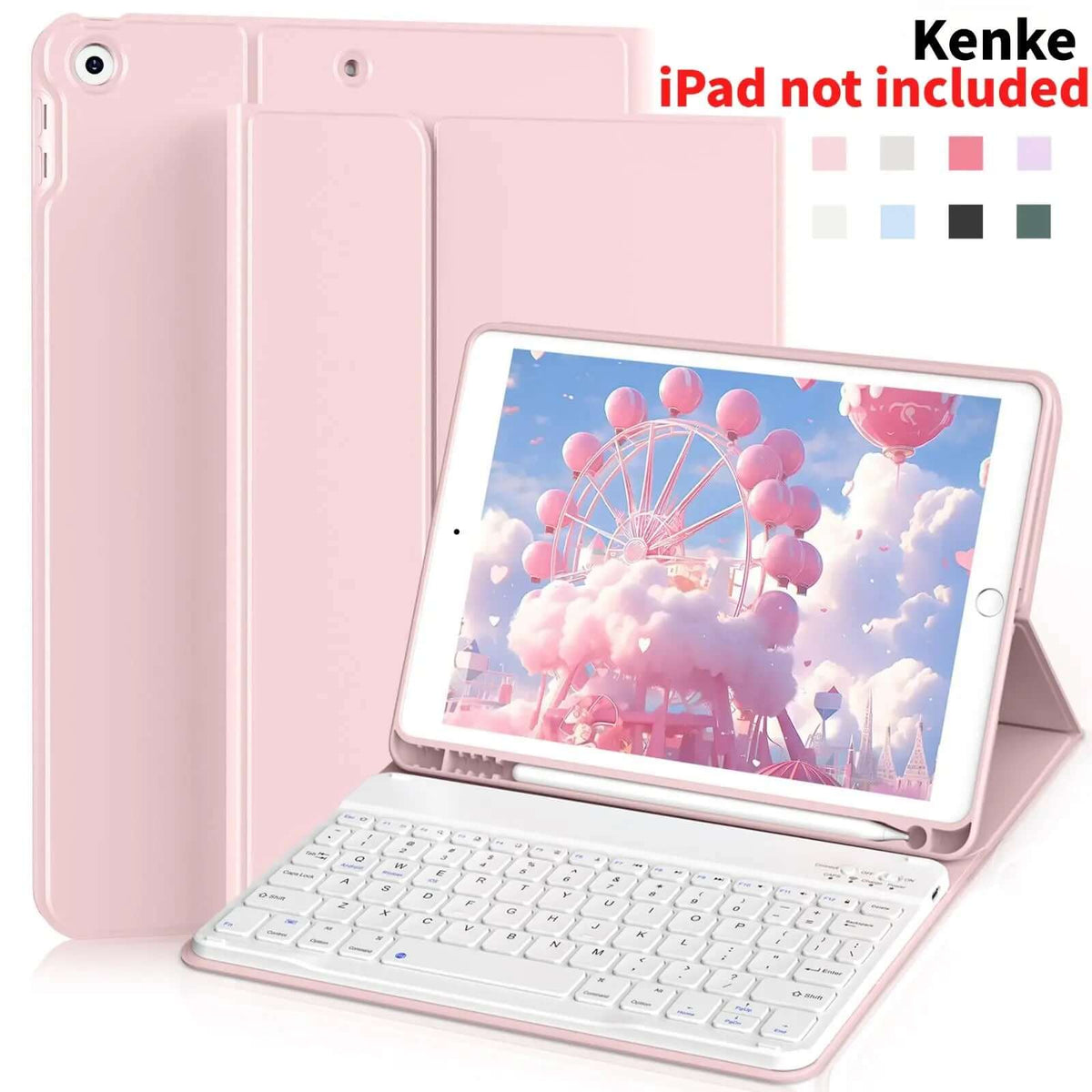 Bluetooth Keyboard Case for iPad 10th11th Gen & Air