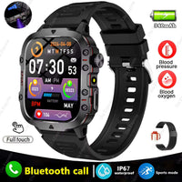 Men Smartwatch with Flashlight 2025 – 1.81" HD Bluetooth Call Smart Watch, IP68 Waterproof Fitness Clock for Android & iOS