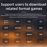 Support users to download various format games including PSP, NDS, and more for the portable gaming device.